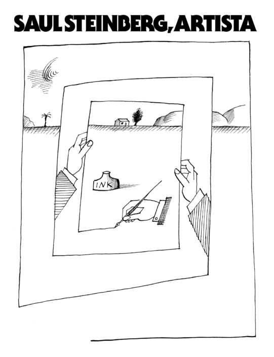 Saul Steinberg, artista_portada